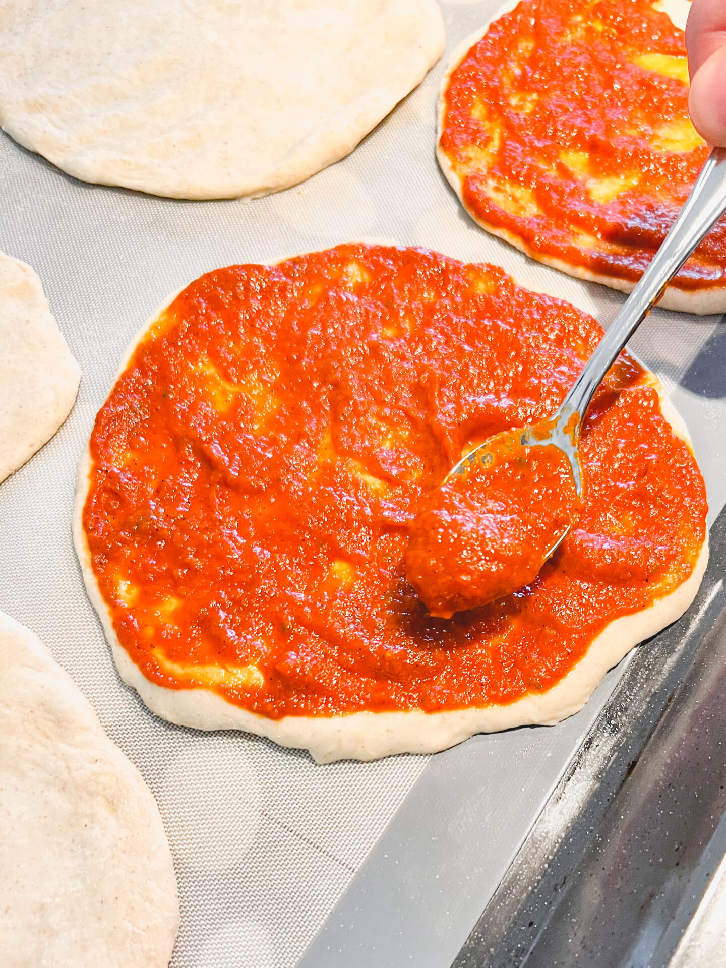 Vegetarische Mini Pizzen Einfach Selbstgemacht