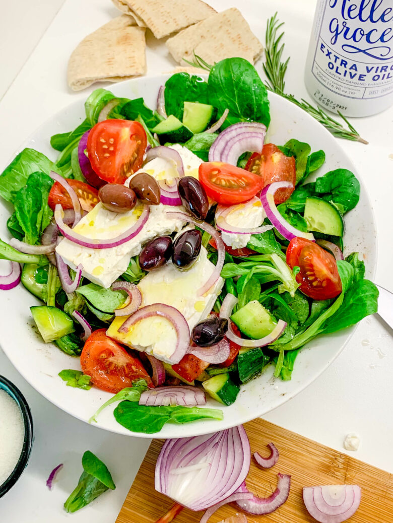 Klassischer Griechischer Salat Original Rezept aus Griechenland