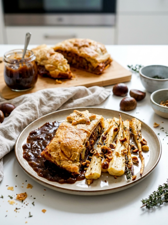 veganer Weihnachtsbraten