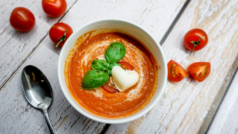 aromatische Tomatensuppe