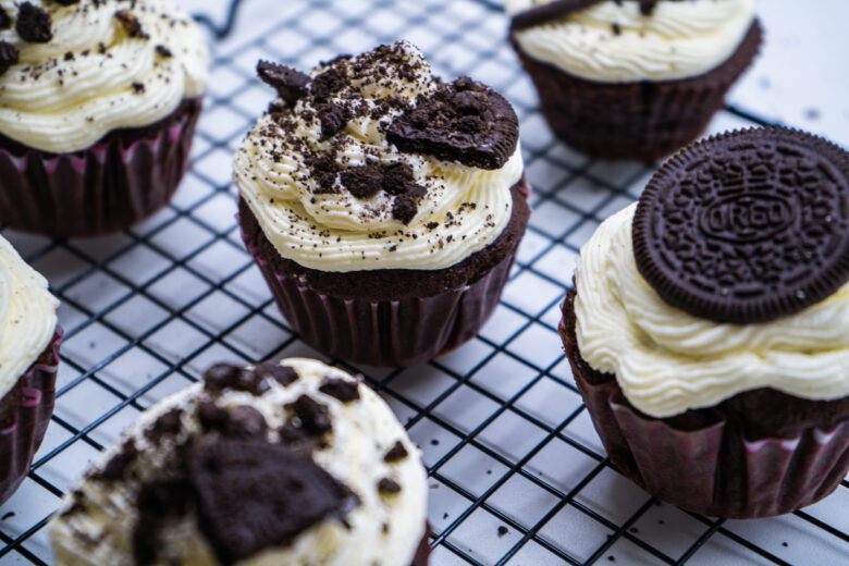 vegane Oreo Cupcakes