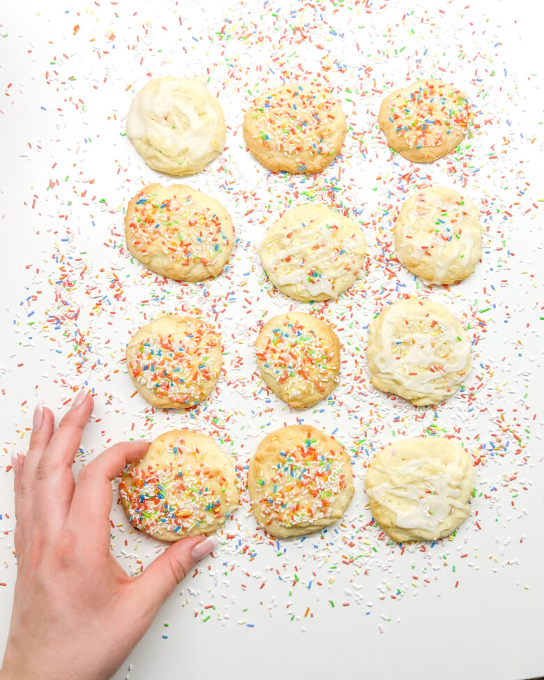 super softe Zitronen Cookies
