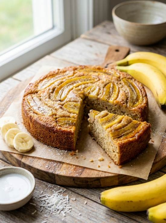 einfacher Bananenkuchen